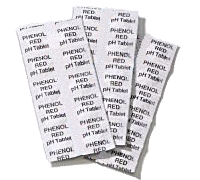 Таблетки для определения уровня pH Phenol RED